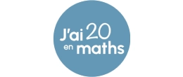 Logo J'ai 20 en maths